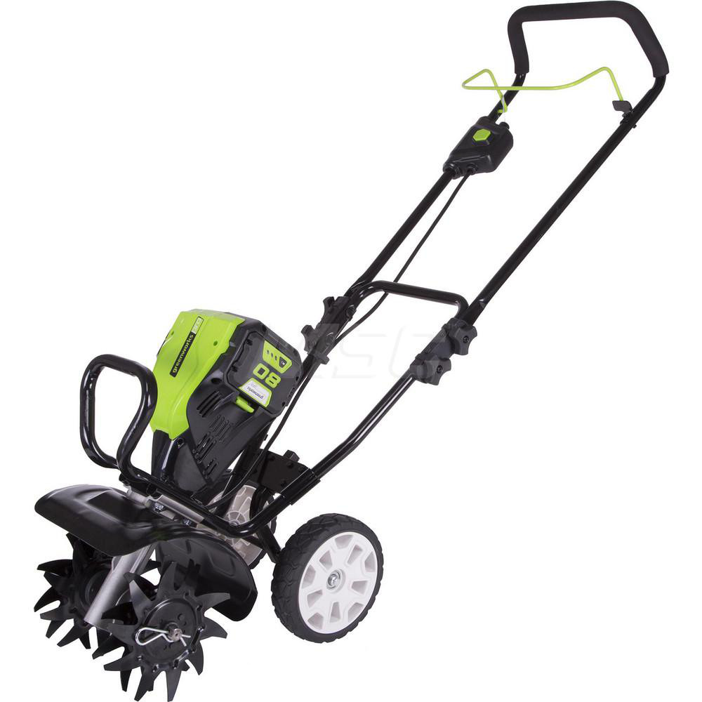 Greenworks Cordless Cultivators & Tillers: Cultivator, 80V, Yes, 5 - 2800302VT