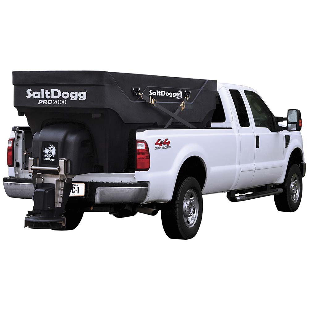Buyers Products Electric Poly Hopper with Auger Landscape Spreader: - PRO1500