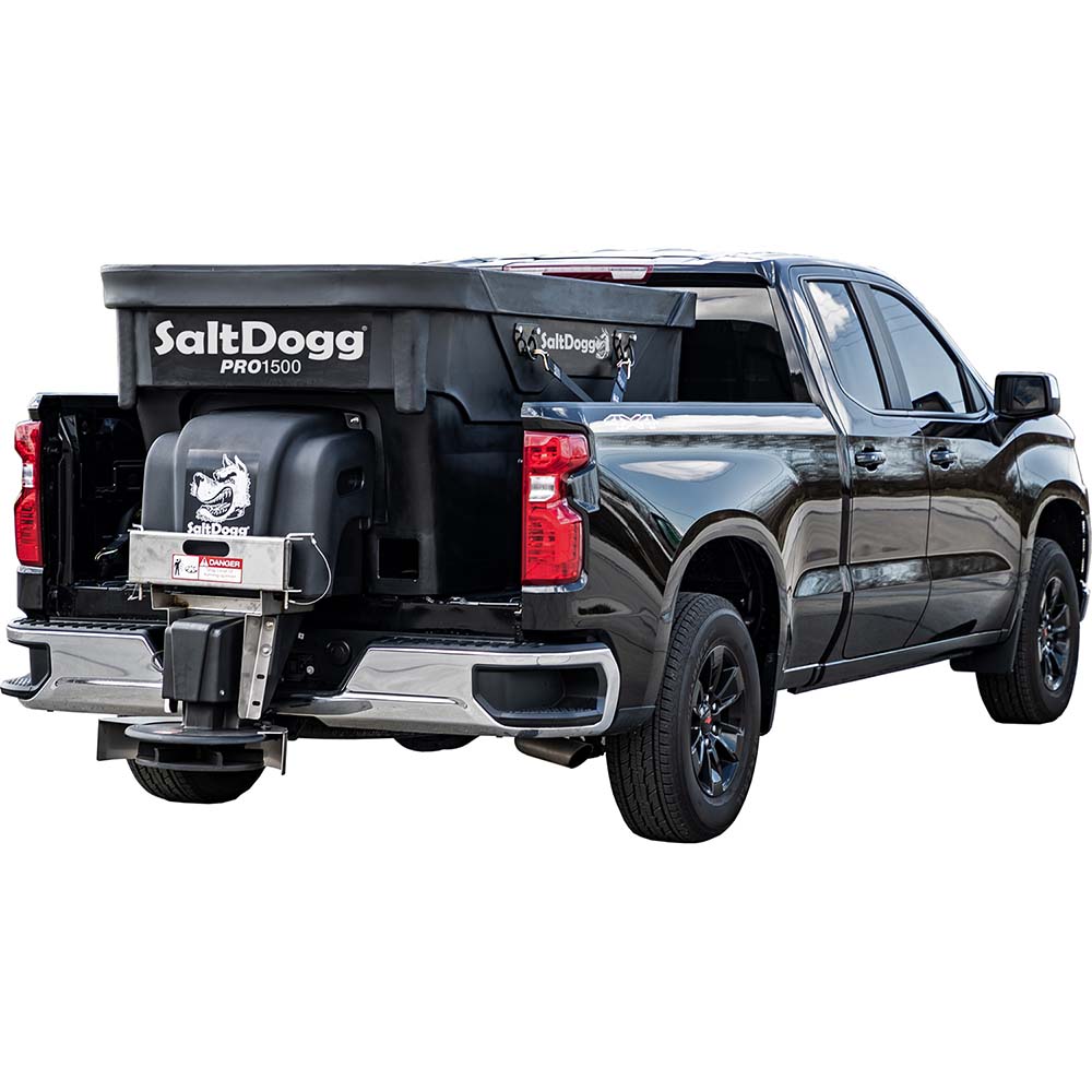 Buyers Products Electric Poly Hopper with Auger Landscape Spreader: - PRO1500