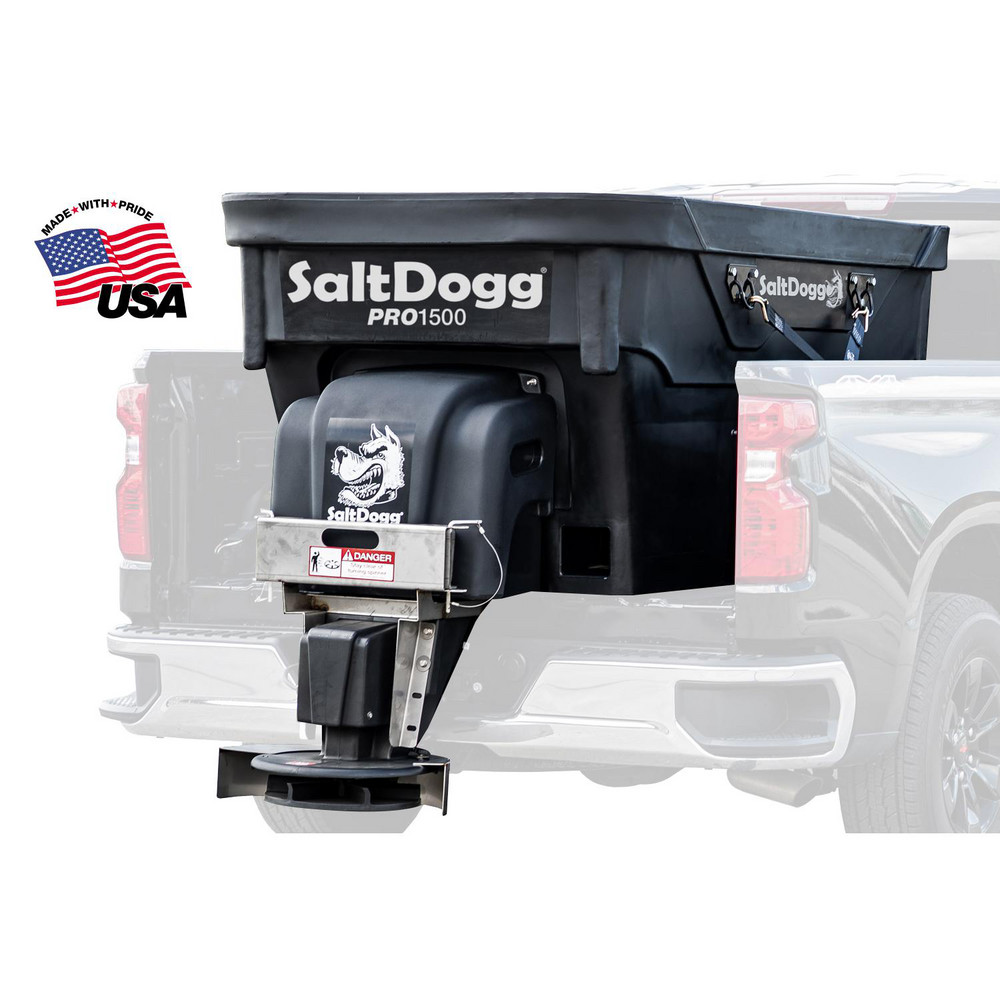 Buyers Products Electric Poly Hopper with Auger Landscape Spreader: - PRO1500
