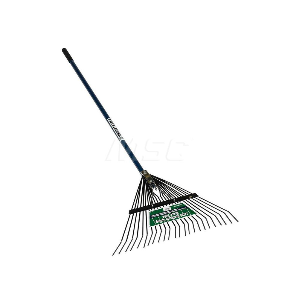 SEYMOUR-MIDWEST Spring Brace Rake with 54" Straight Aluminum Handle - 40905