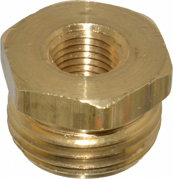 Nelson Garden Hose Connector: 0.75" Hose, Female, Male & Quick Connect, GHT, Brass - 801904-1002