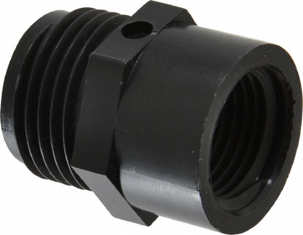 Green Leaf Garden Hose Fitting: Male Hose to Barb, 3/4" MGHT, Polypropylene - EL 3438 GP