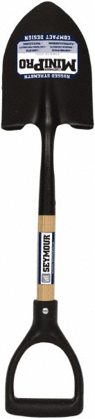 Bon Tool Garden Hoe: 6" Wide, Round, Steel - 84-674