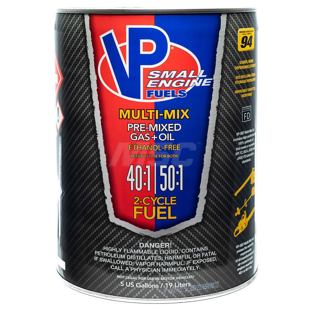 VP Racing Fuels Outdoor Power Equipment Fuel: Premixed 40:1, 2 Cycle, No, 94 - 6292