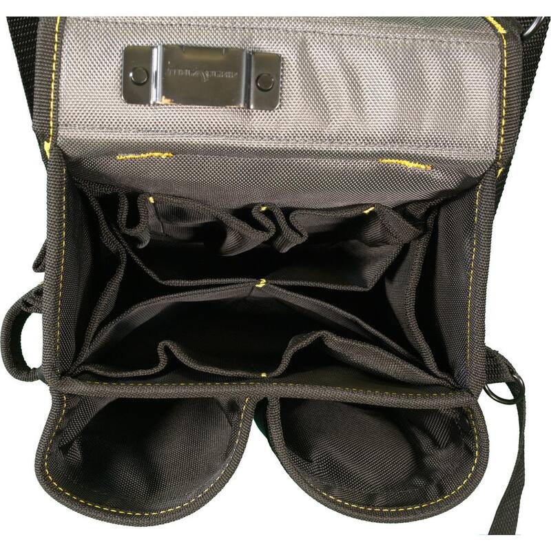 MagnoGrip 20-Pocket Electricians Pouch with Padded Shoulder Strap - 006-598
