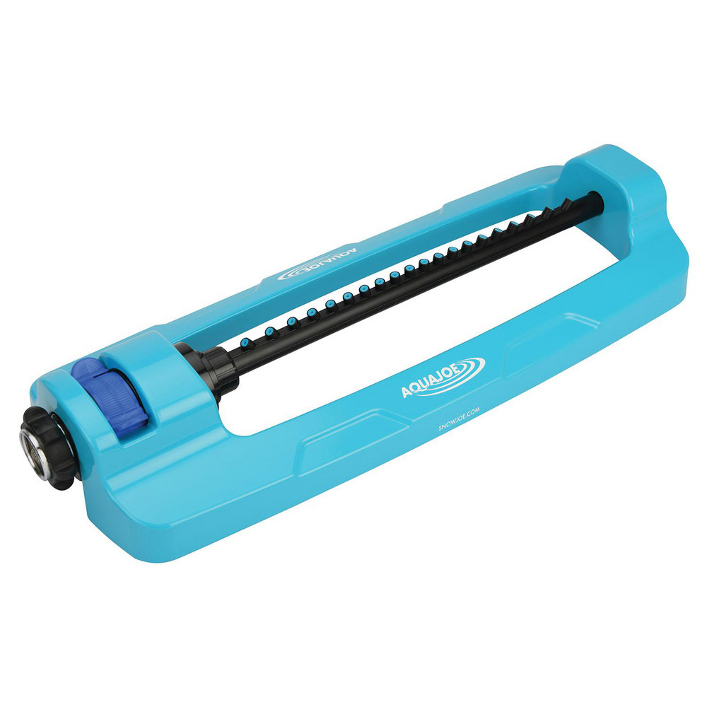 SnowJoe Lawn Sprinklers: Type: Heavy-Duty, Pulsating, Oscillating, Whirler, Impulse, Rotary; Thread Size: .75 in; Base Style: Spike, Tripod - AJ-IST39BM