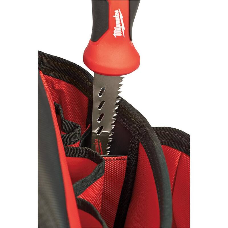 Milwaukee Contractors Work Belt with Rig with Flip Utility Knf with Strg with 50-Blades - 48-22-8120-48-22-1504