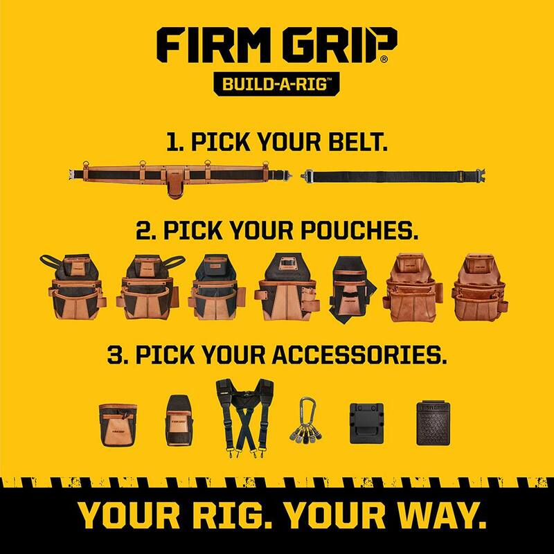 FIRM GRIP Build-A-Rig Everyday Work Belt - 1FG-507