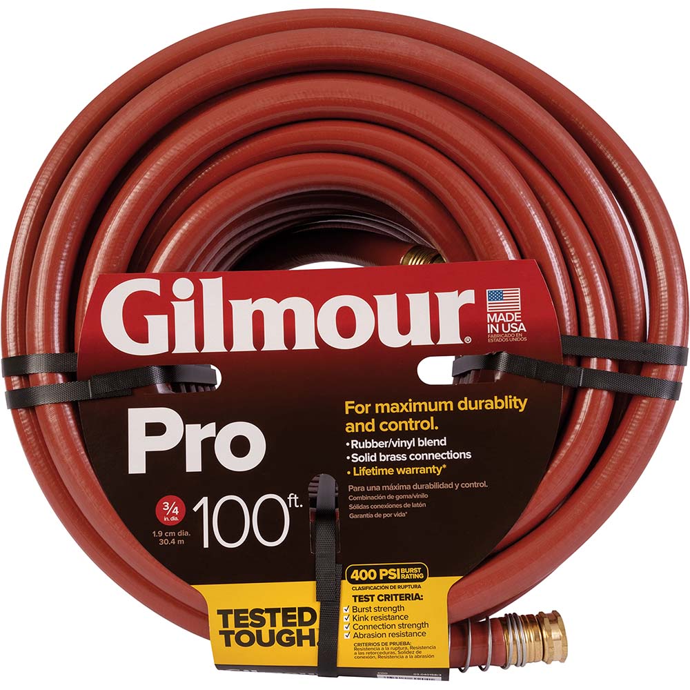 Gilmour Garden Hose Nozzle: 3/4", Metal & Plastic - 815732-1011