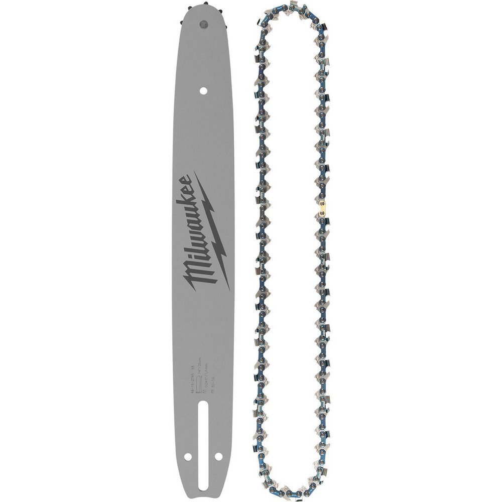 Milwaukee Tool Outdoor Power Equipment Accessories: Accessory Type: Chain and Bar; For Use With: M18 FUEL™ 14" Top Handle Chainsaw (2826-20) - 49-16-2820