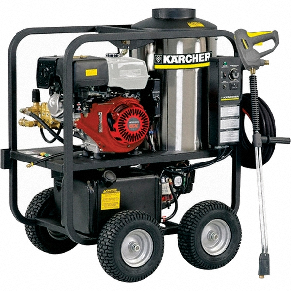 Karcher Pressure Washer: 3,000 psi, 3.5 GPM, Gas, Hot Water - 1.575-551.0