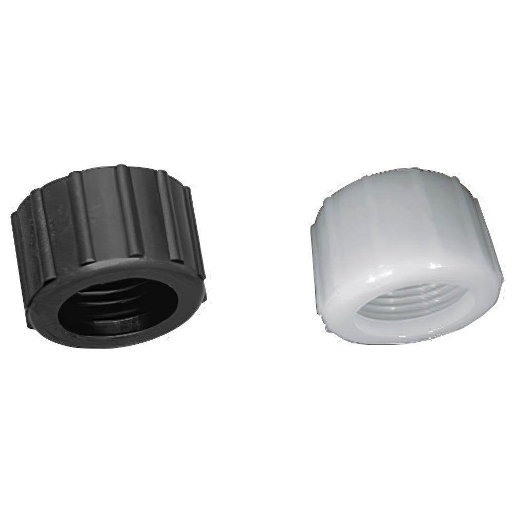 Green Leaf Garden Hose Adapter: Male Hose to Barb, 3/4" MGHT, Polypropylene - D 3414 P