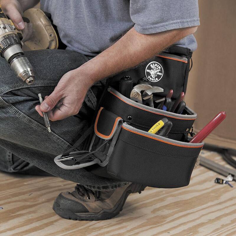 Klein Tools Tradesman Pro Electrician's Tool Belt, Large - 55428