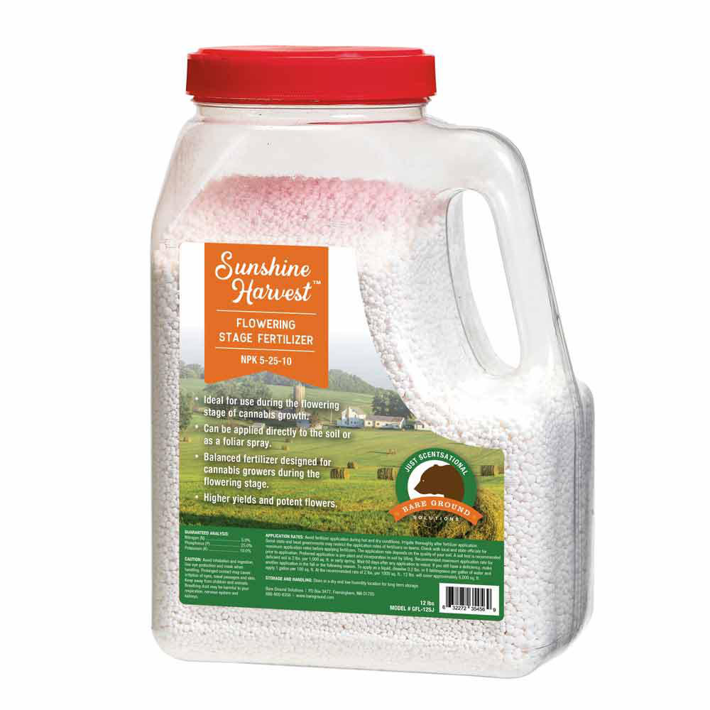 Bare Ground Solutions Garden & Pump Sprayer Accessories: Description: Sunshine Harvest NPK 5-25-5 fertilizer  40lb box; Form: Granules; Container Size (Lb.): 40 - GLF-40BX