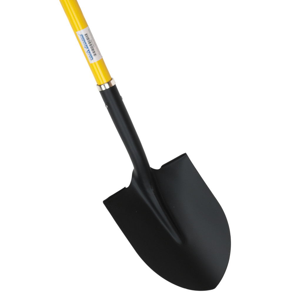Razor-Back Scooping Shovel: Steel, Square, 18.5" Blade Length - 50140