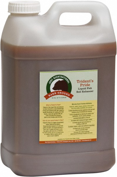 Bare Ground Solutions 100% Fish Fertilizer nutrients for rapid, dynamic and optimal growth in place of chemical fertilizers - TP-2.5G