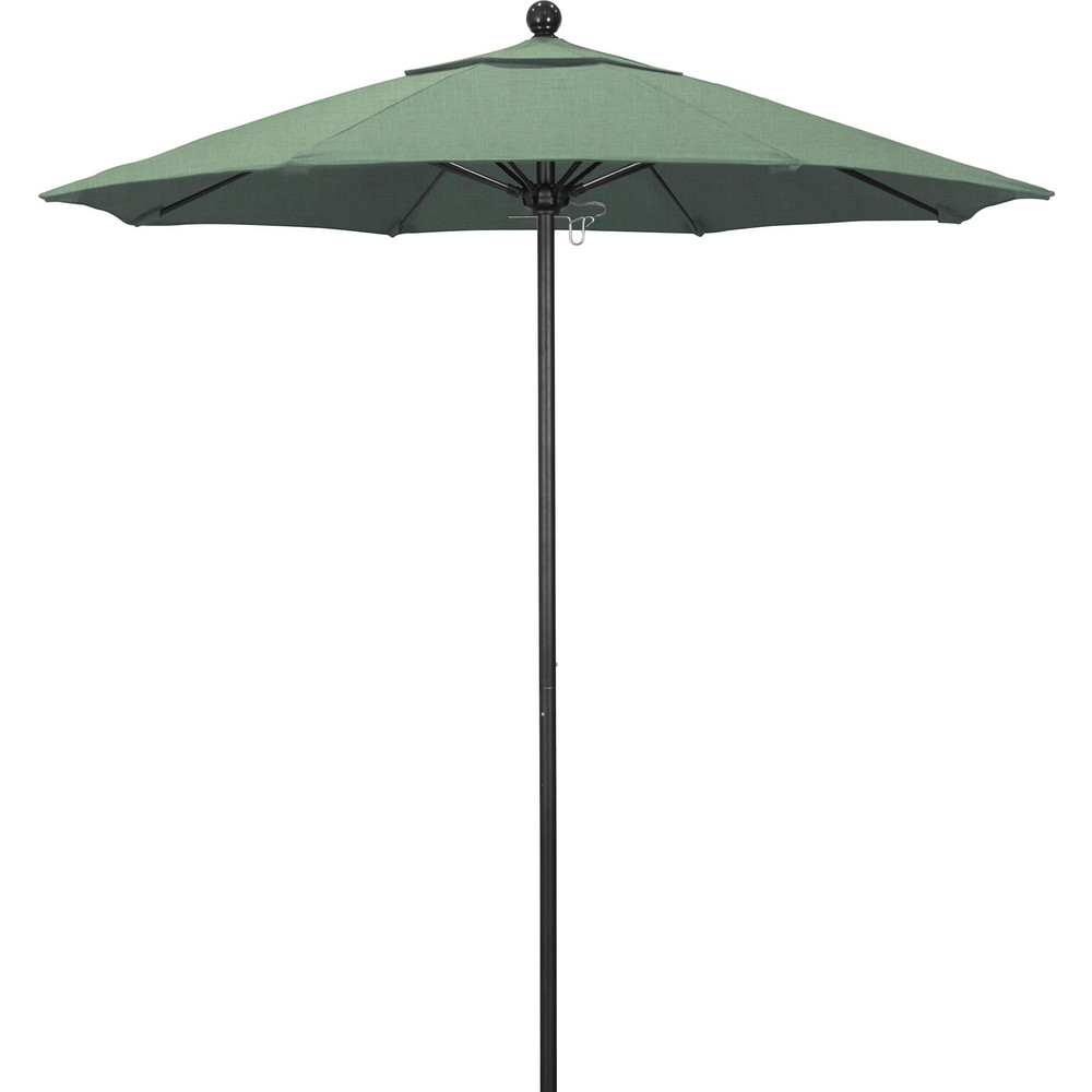 California Umbrella Patio Umbrella: 90" Dia, 8' High, Pacifica, Spa, Aluminum Frame - 194061620625