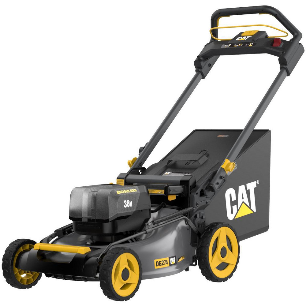 Worx Lawn Mowers: Power Type: Battery; Cutting Width: 7.0 in - WR143