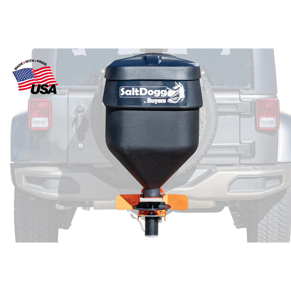 Trynex SNOWEX Tailgate Spreader: Vehicle Battery-Powered, Compatible with Tractor/Truck/UTV, Broadcast - SP-1575-1