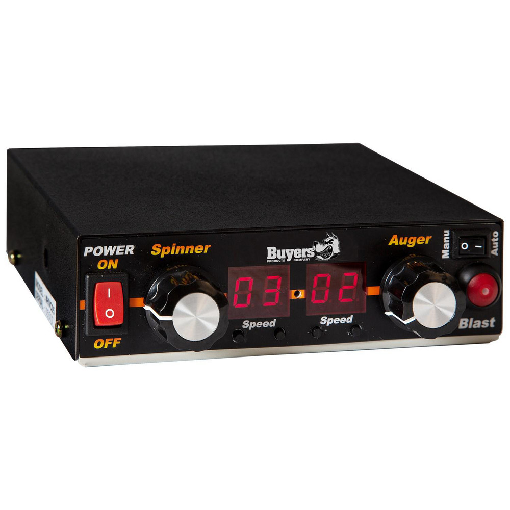 Buyers Products Landscape Spreader Accessories: Type: Electric Hydraulic Spreader Controller; Product Compatibility: HV715EP/HV1030EP; Material: Metal - HVC05