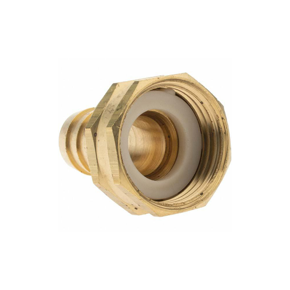 Value Collection Garden Hose Fitting: Female Hose to Barb, 3/4 x 5/8", Brass - 12341