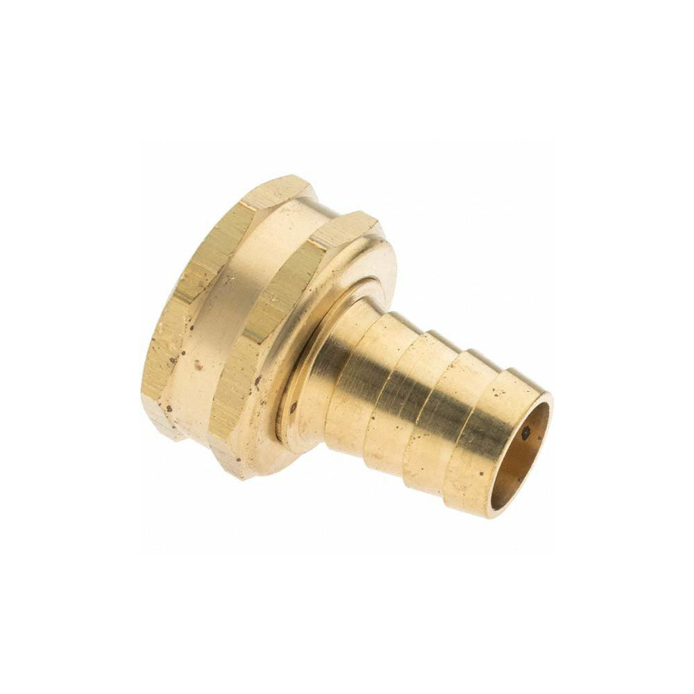 Value Collection Garden Hose Fitting: Female Hose to Barb, 3/4 x 5/8", Brass - 12341