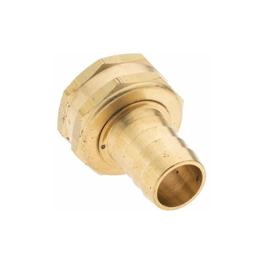 Value Collection Garden Hose Fitting: Female Hose to Barb, 3/4 x 5/8", Brass - 12341