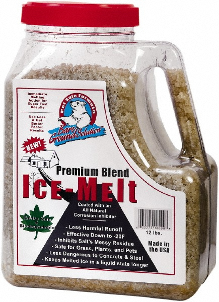 Bare Ground Solutions Ice & Snow Melter & De-Icer: Carbamide Urea, Granular, Jug - PP-9