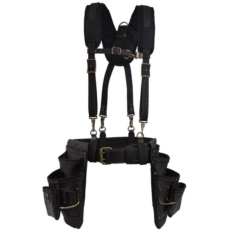 OX TOOLS Pro Oil-Tanned Leather Framing Rig with Suspenders - OX-P263609