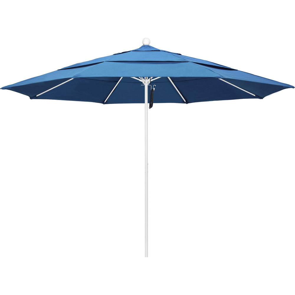 California Umbrella Patio Umbrella: 132" Dia, 8.917' High, Pacifica, Capri, Aluminum Frame - 194061619490