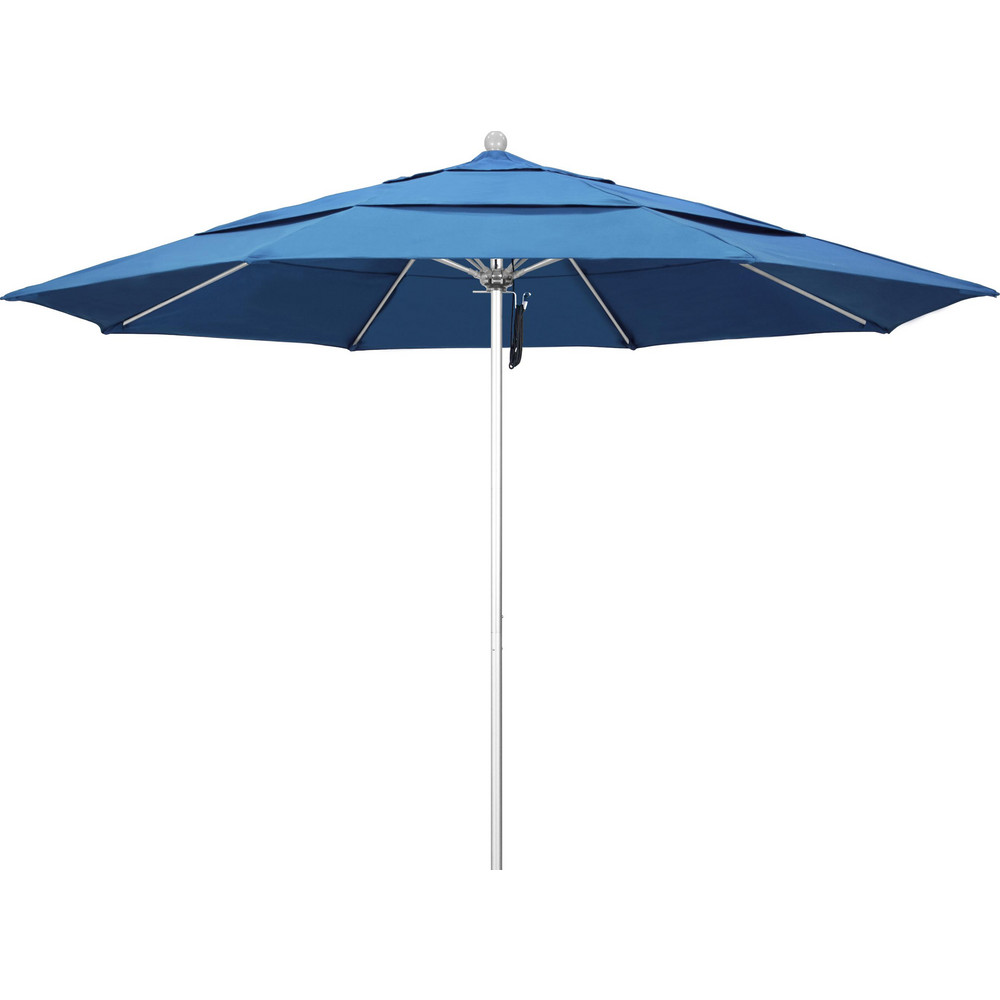 California Umbrella Patio Umbrella: 132" Dia, 8.917' High, Pacifica, Capri, Aluminum Frame - 194061619490