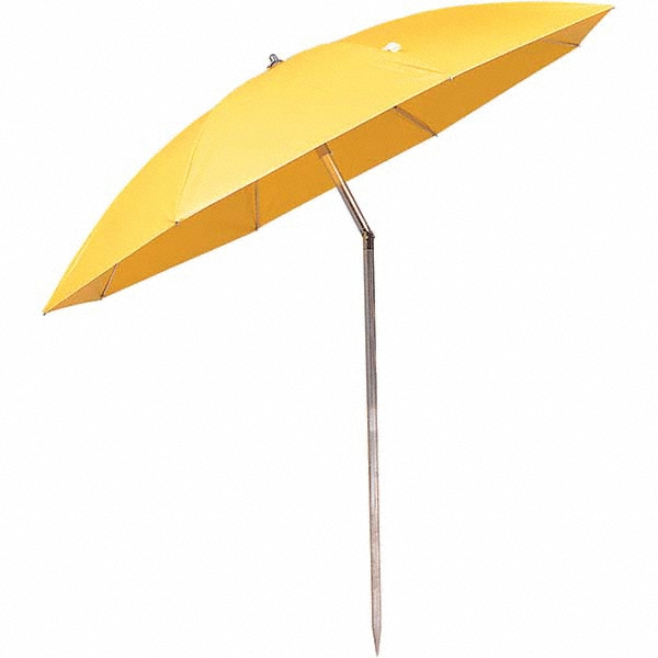 California Umbrella Patio Umbrella: 132" Dia, 11' High, Solution Dyed Polyester, White, Aluminum & Fiberglass Frame - 194061357552
