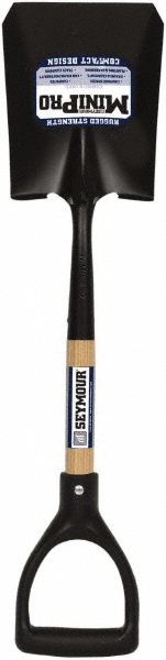 SEYMOUR-MIDWEST Digging Shovel: Steel, Square, 8" Blade Length, 6" Blade Width - 49353