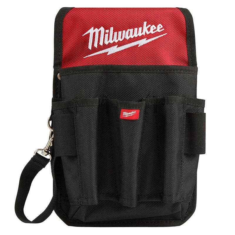 Milwaukee General Contractor Work Belt with Suspension Rig with 9-Pocket Utility Pouch - 48-22-8120-48-22-8119