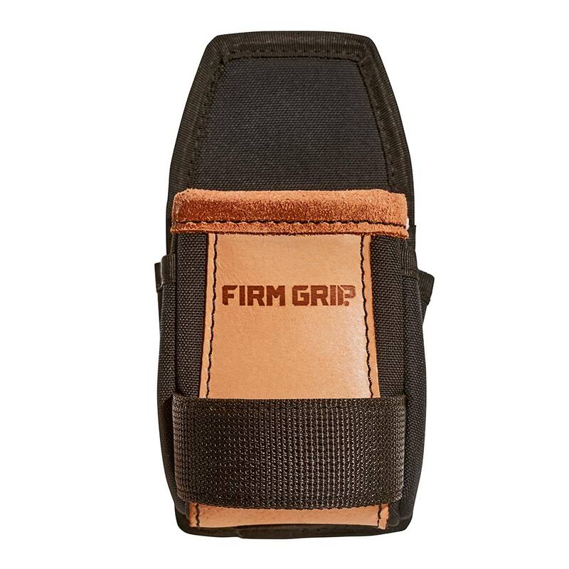FIRM GRIP Build-A-Rig Hybrid Leather/Nylon Compact Utility Pouch - 1FG-3525