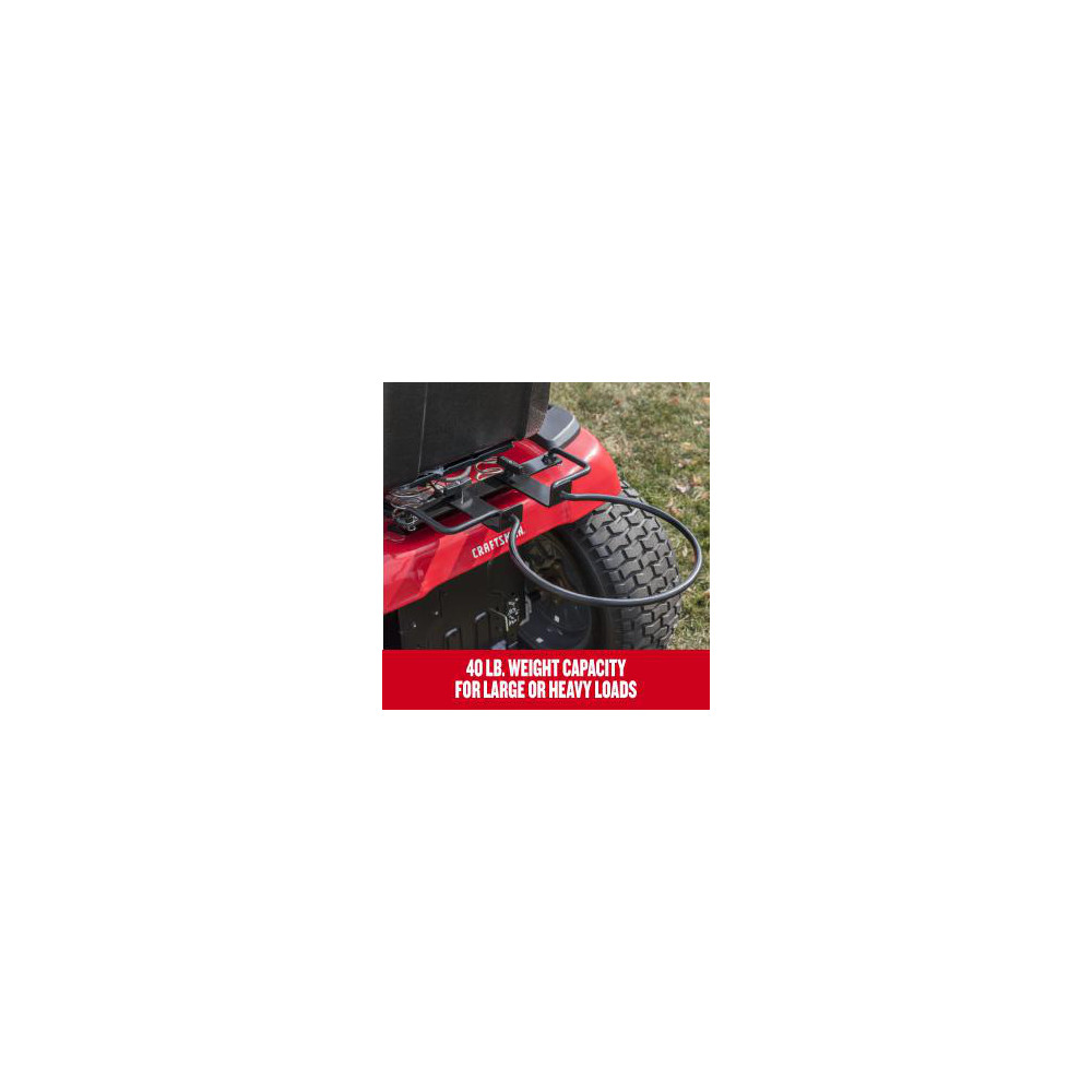 Craftsman Outdoor Power Equipment Accessories: Accessory Type: Bucket Holder; For Use With: Fits Most Front Engine Lawn Tractors - CMXGZBF450565