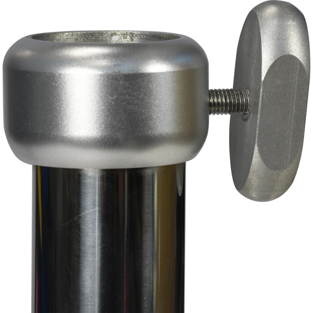 California Umbrella Patio Furniture Parts & Accessories: Umbrella Base, Silver, Galvanized Steel - 194061628133