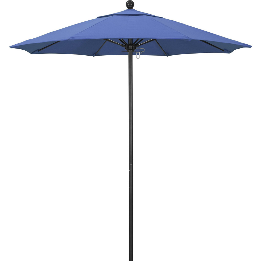 California Umbrella Patio Umbrella: 90" Dia, 8' High, Pacifica, Capri, Aluminum Frame - 194061620465