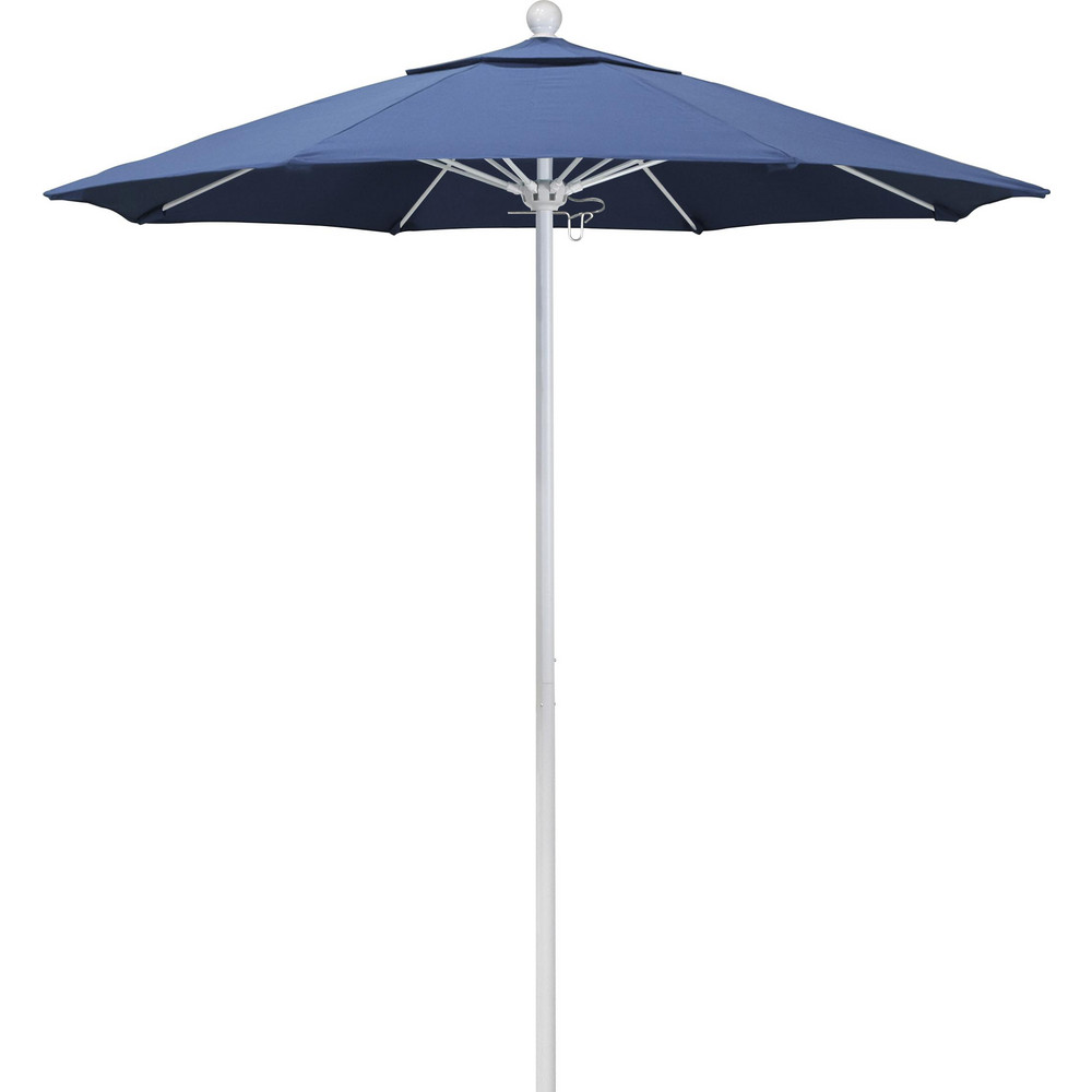 California Umbrella Patio Umbrella: 90" Dia, 8' High, Pacifica, Capri, Aluminum Frame - 194061620465
