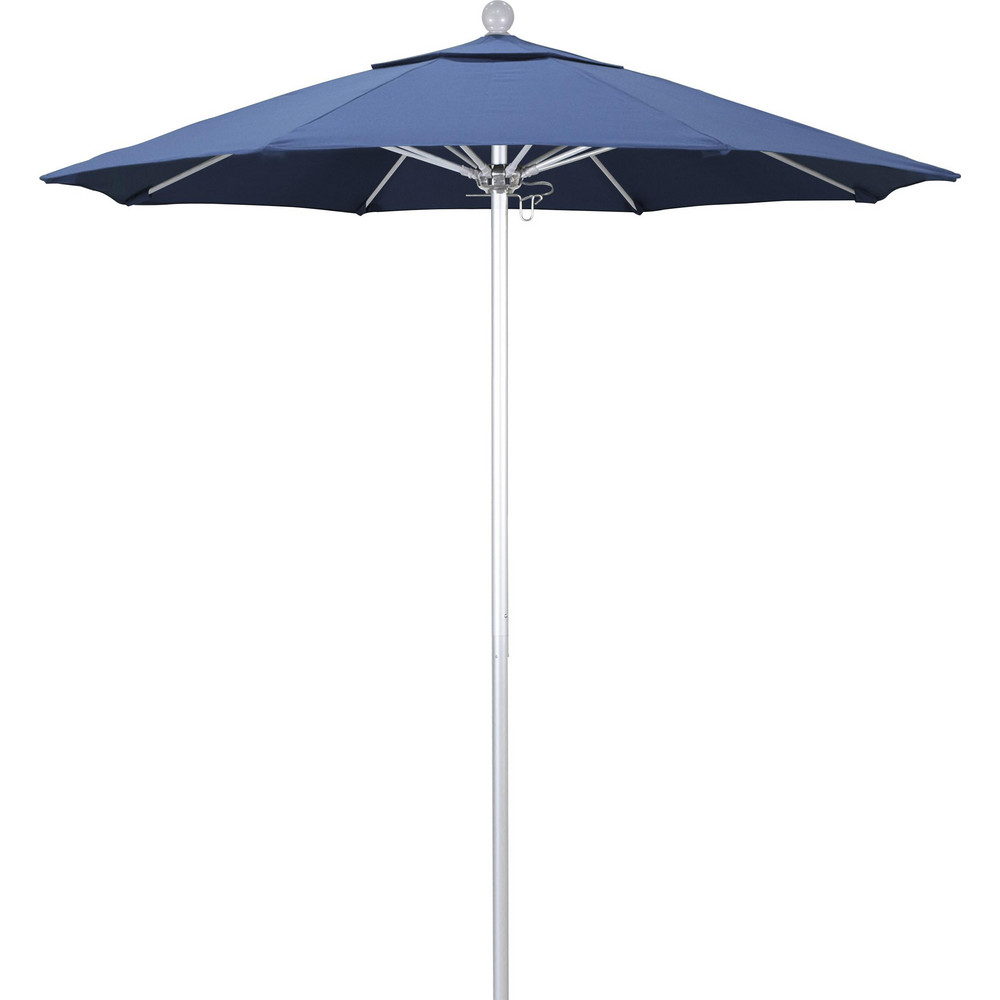 California Umbrella Patio Umbrella: 90" Dia, 8' High, Pacifica, Capri, Aluminum Frame - 194061620465