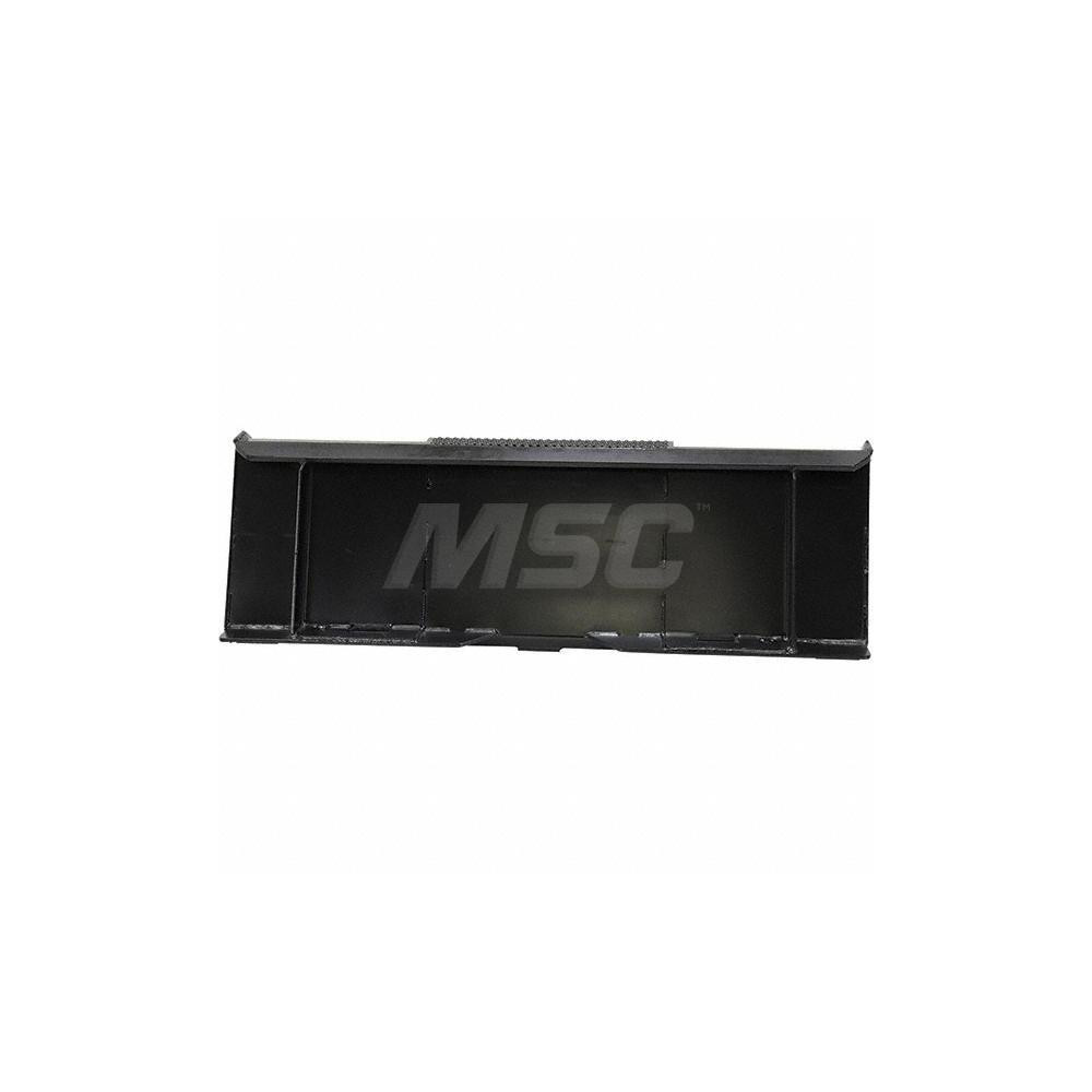Vestil Low Profile Skid Steer Bucket Attachment - EA-SKSB-72-LP