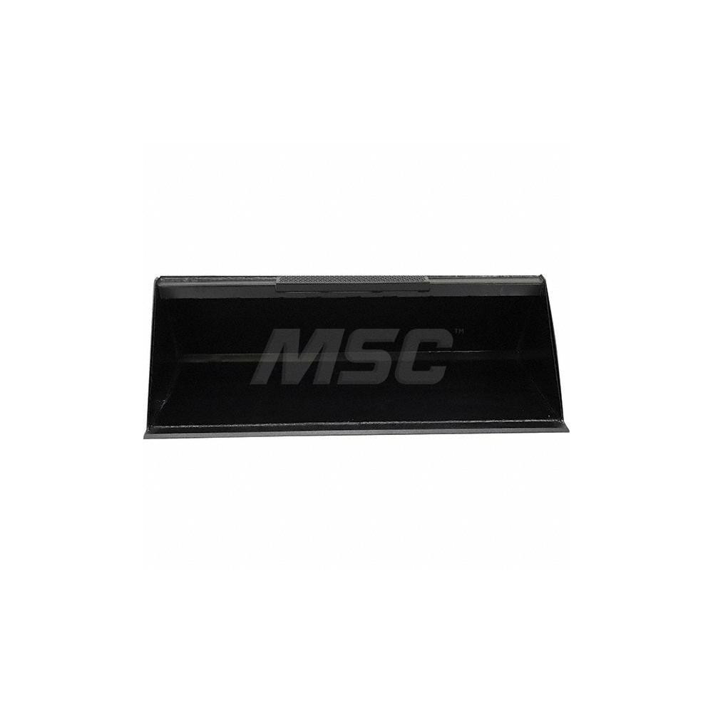Vestil Low Profile Skid Steer Bucket Attachment - EA-SKSB-72-LP