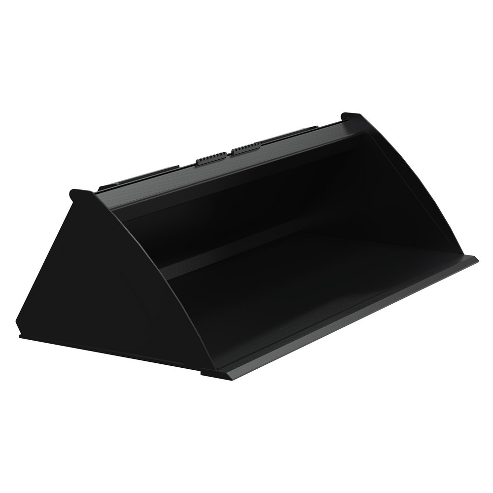 Vestil Low Profile Skid Steer Bucket Attachment - EA-SKSB-72-LP