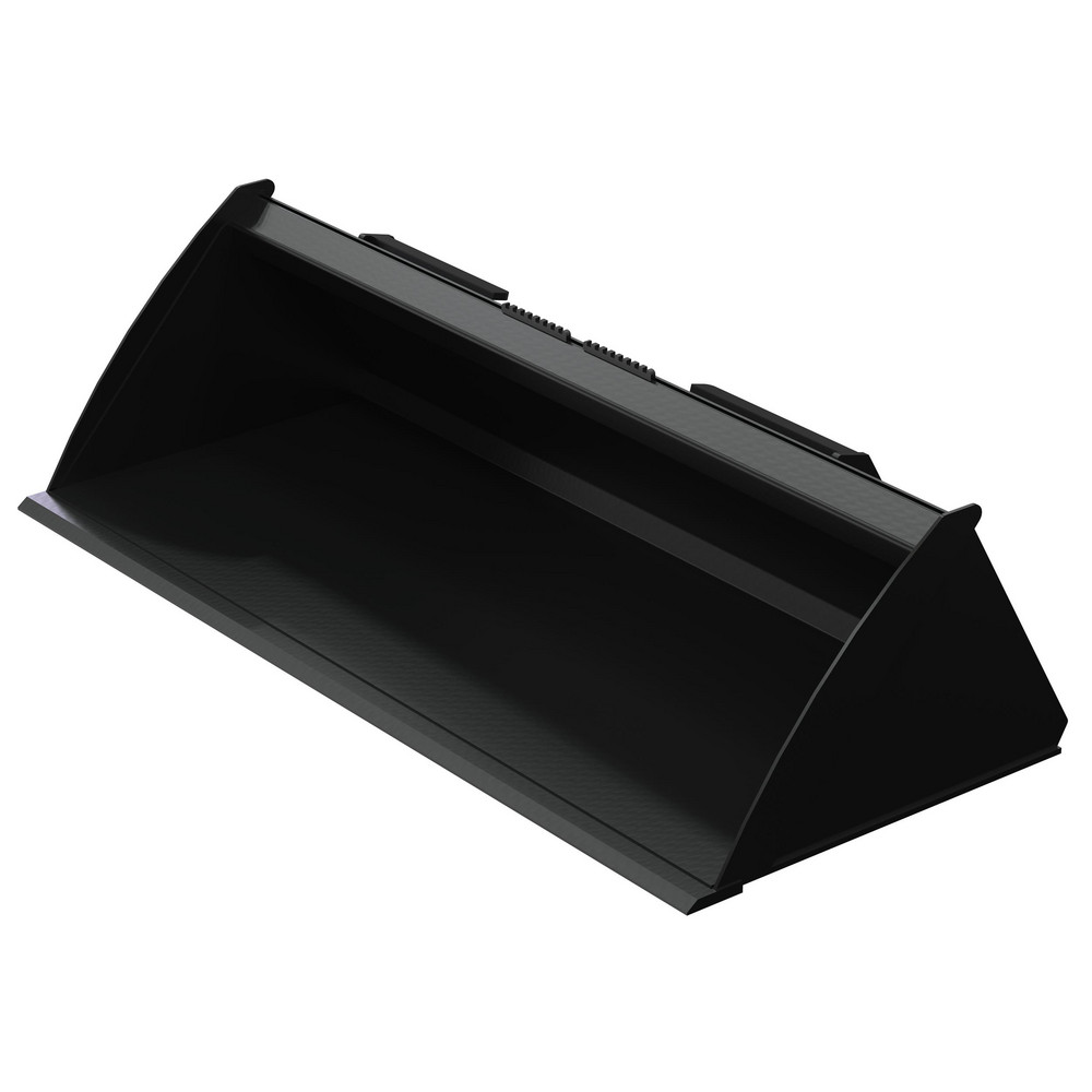 Vestil Low Profile Skid Steer Bucket Attachment - EA-SKSB-72-LP