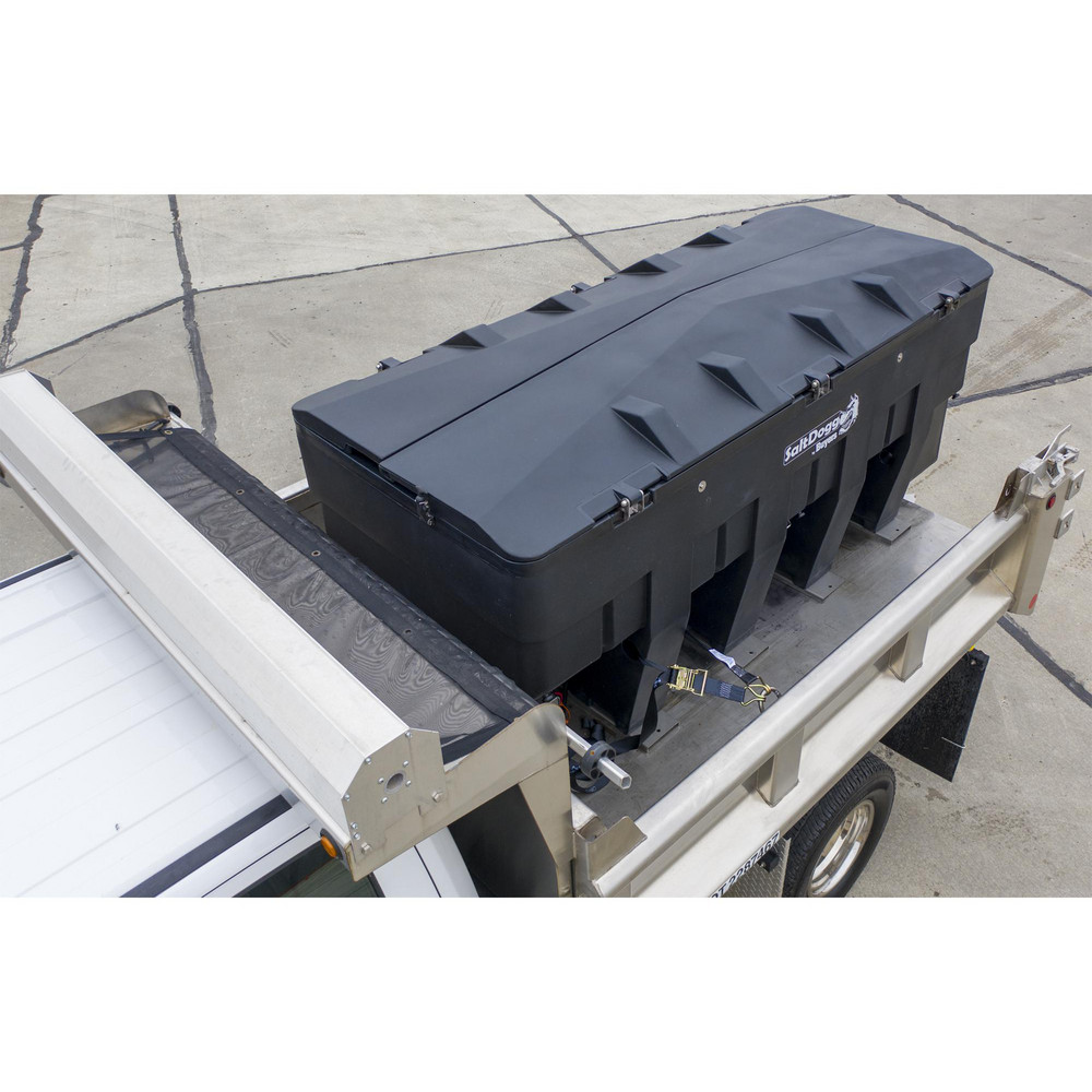 Buyers Products Landscape Spreader Accessories: Type: Lid for Salt Spreaders; Product Compatibility: PRO3000 and PRO3000CH Spreaders; Material: Polyethylene - 3047876