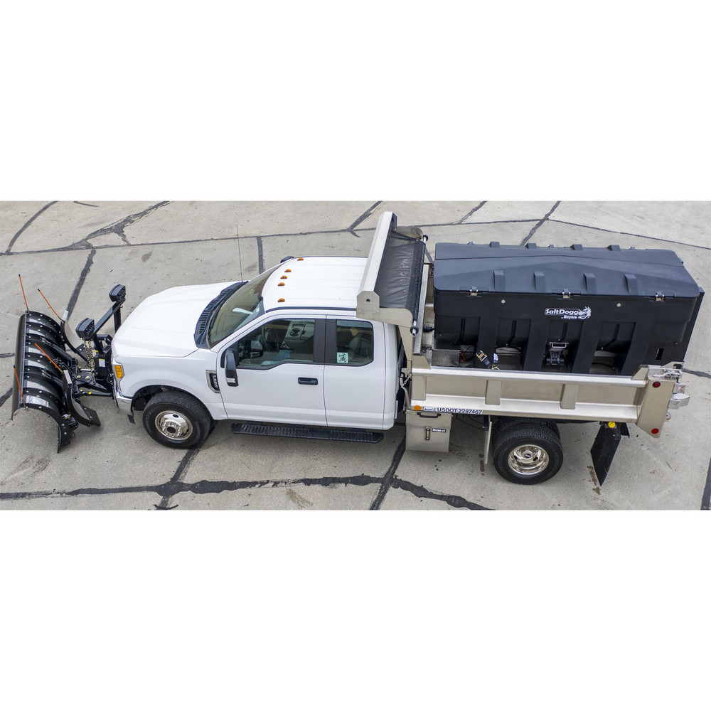 Buyers Products Landscape Spreader Accessories: Type: Lid for Salt Spreaders; Product Compatibility: PRO3000 and PRO3000CH Spreaders; Material: Polyethylene - 3047876