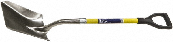 AbilityOne 11-1/2" High, Square Steel Shovel - 5120016118056