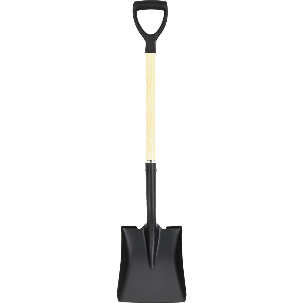 Ampco Scooping Shovel: Aluminum Bronze, Round, 9" Blade Width - S-83FG
