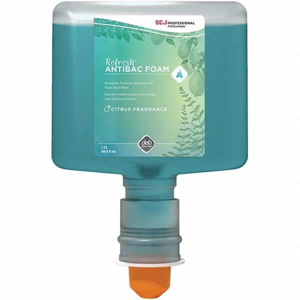 SC Johnson Professional AgroBac PURE FOAM Wash 1.2L TouchFREE Dispenser Cartridge, 3/case - AGB120TF